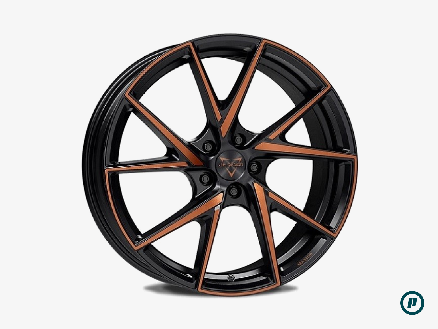 JE Design Wheels - Cadiz Copper-R 20 x 8.5J, ET 38