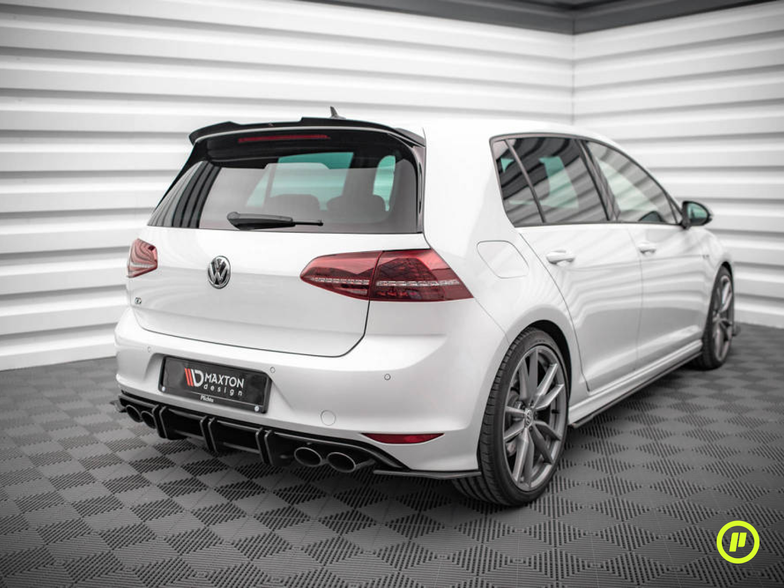 Golf r online mk7 rear diffuser