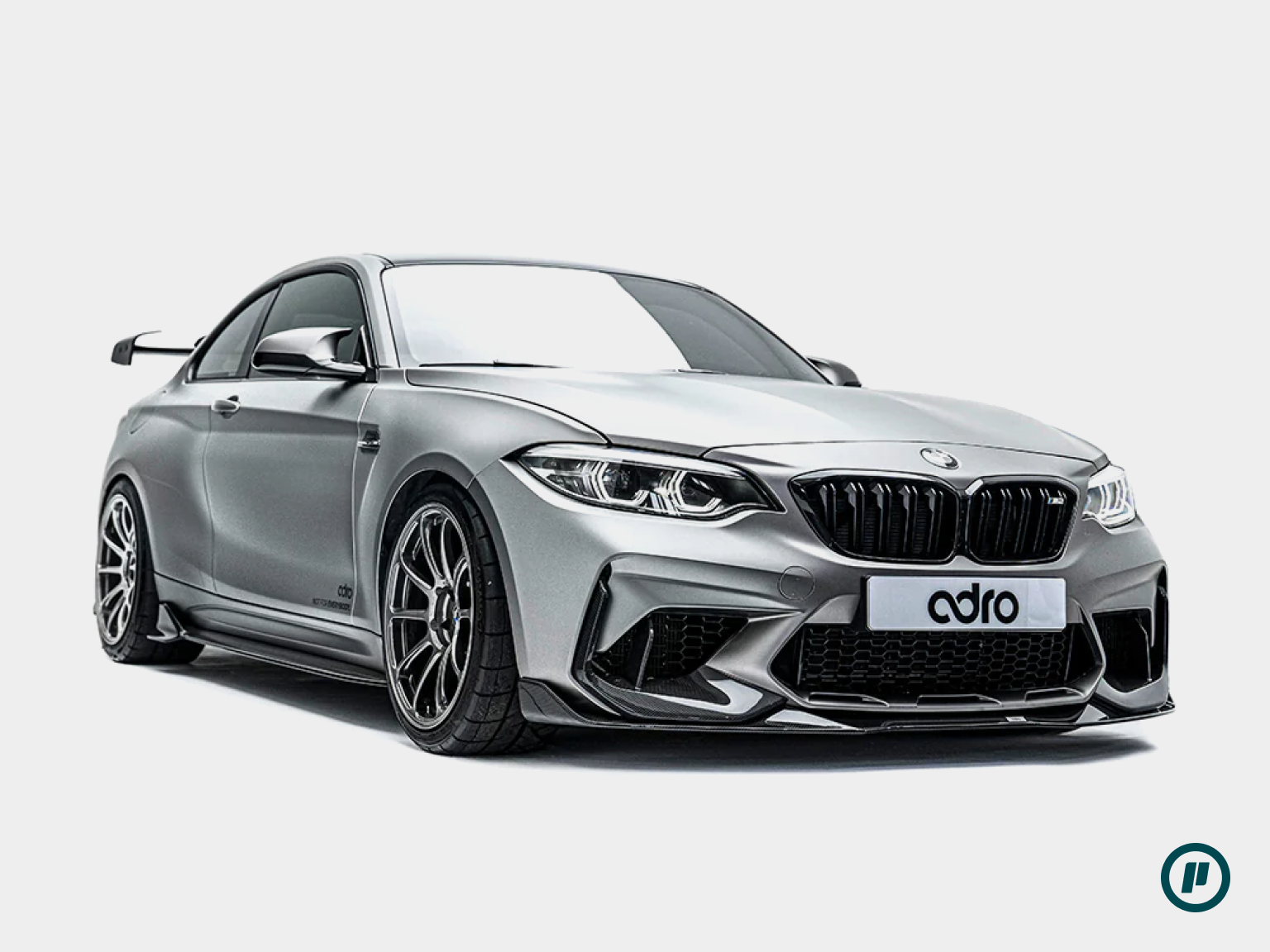 Adro - Carbon Fiber Front Splitter for BMW M2 CS & Competition (F87 2016 - 2021)