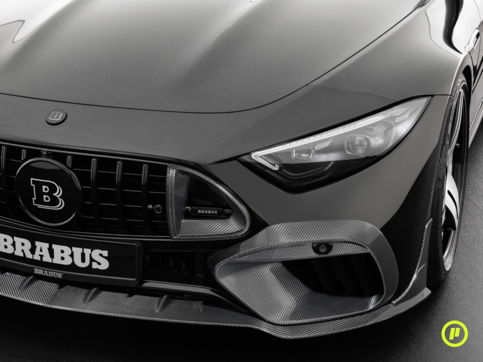 Brabus Carbon Frontschürzenaufsätze für Mercedes-Benz SL63 AMG (R323 2023+)