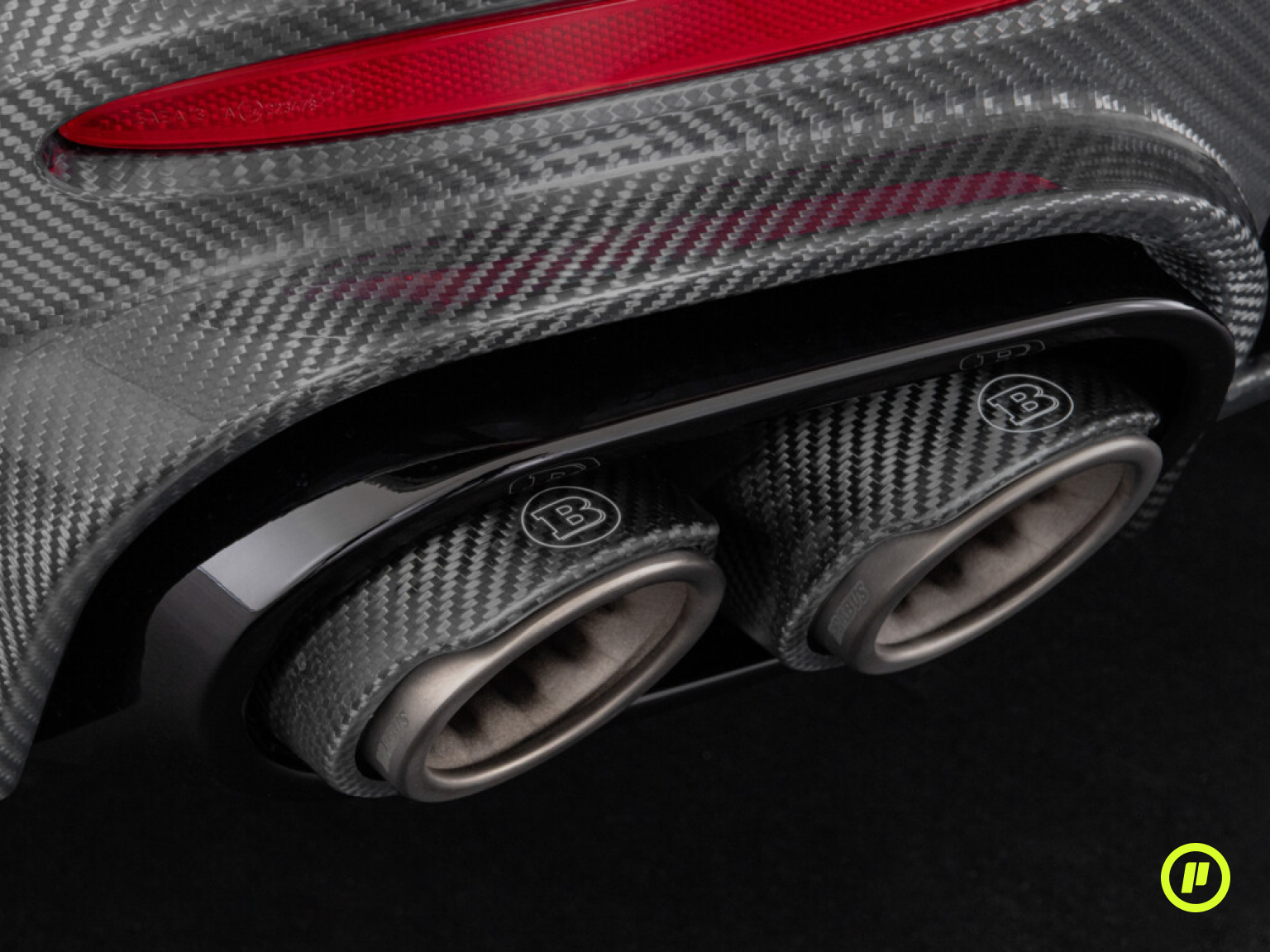 Brabus ventilgesteuerte Sportauspuffanlage für Mercedes-Benz SL63 AMG (R323 2023+)