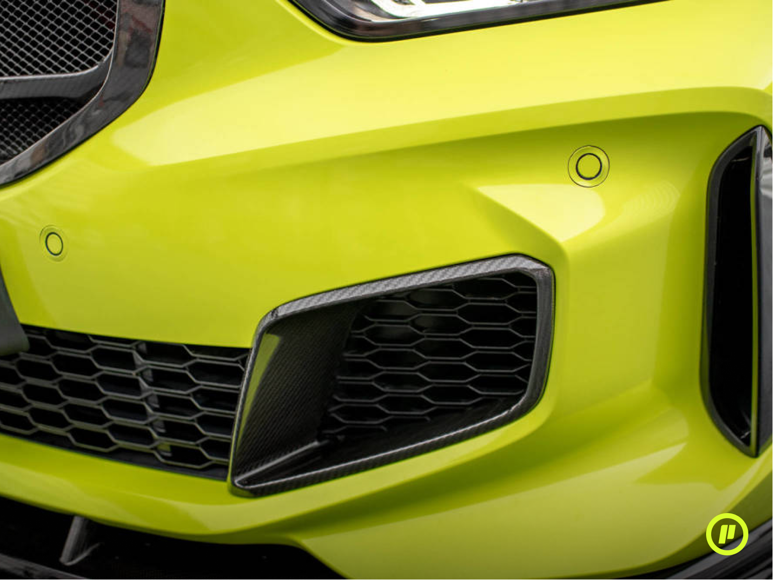 Maxton Design - Carbon Fiber Front Bumper Side Vents for BMW M135i (F40 2019+)