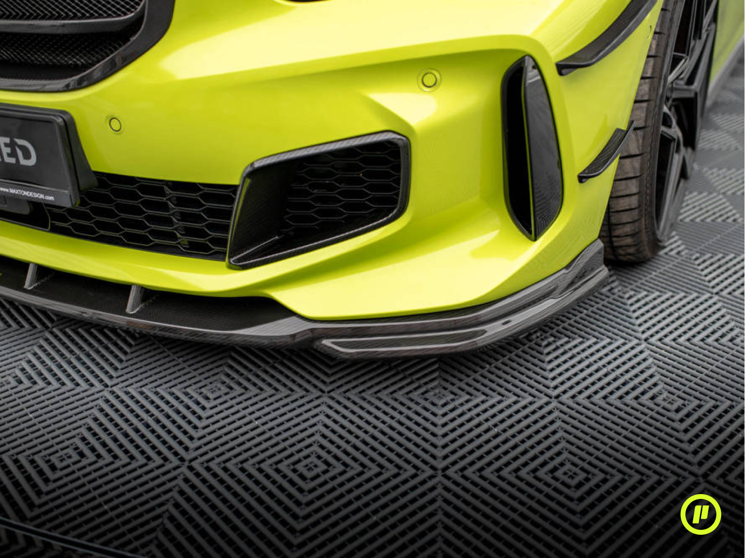Maxton Design - Carbon Fiber Front Splitter for BMW M135i (F40 2019+)
