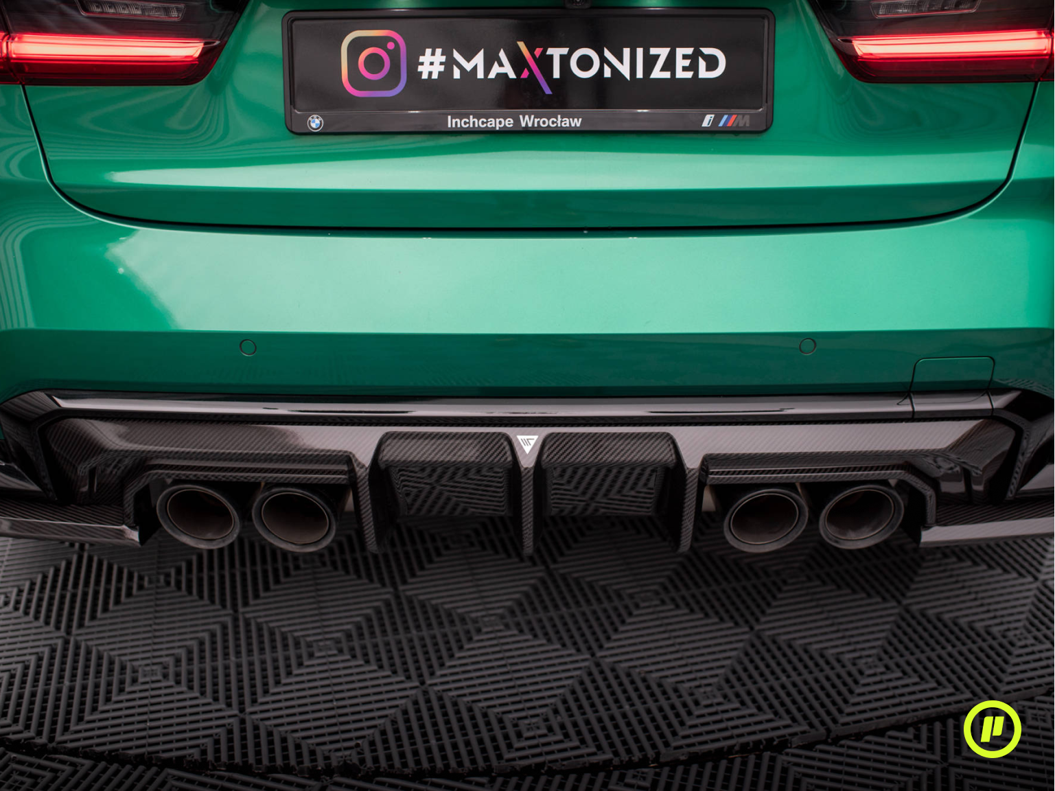 Maxton Design - Carbon Fiber Rear Diffuser for BMW M3 (G80 2021+)