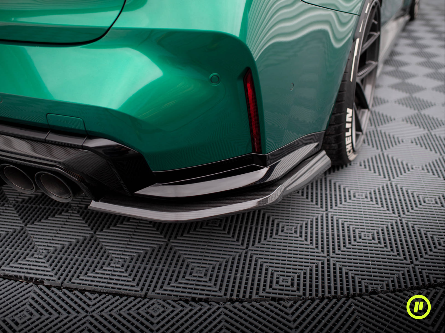 Kohlefaser-Heckseitensplitter für BMW M3 (G80 2021+)
