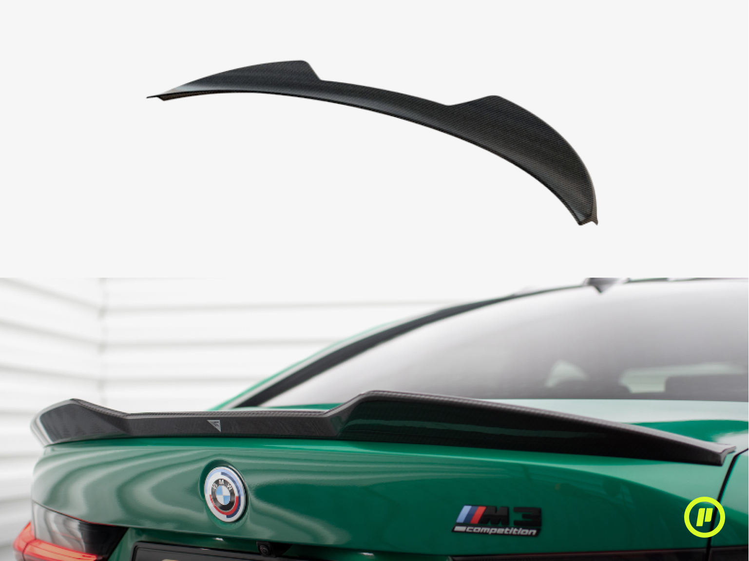 Maxton Design - Carbon Fiber Tailgate Spoiler for BMW M3 (G80 2021+)