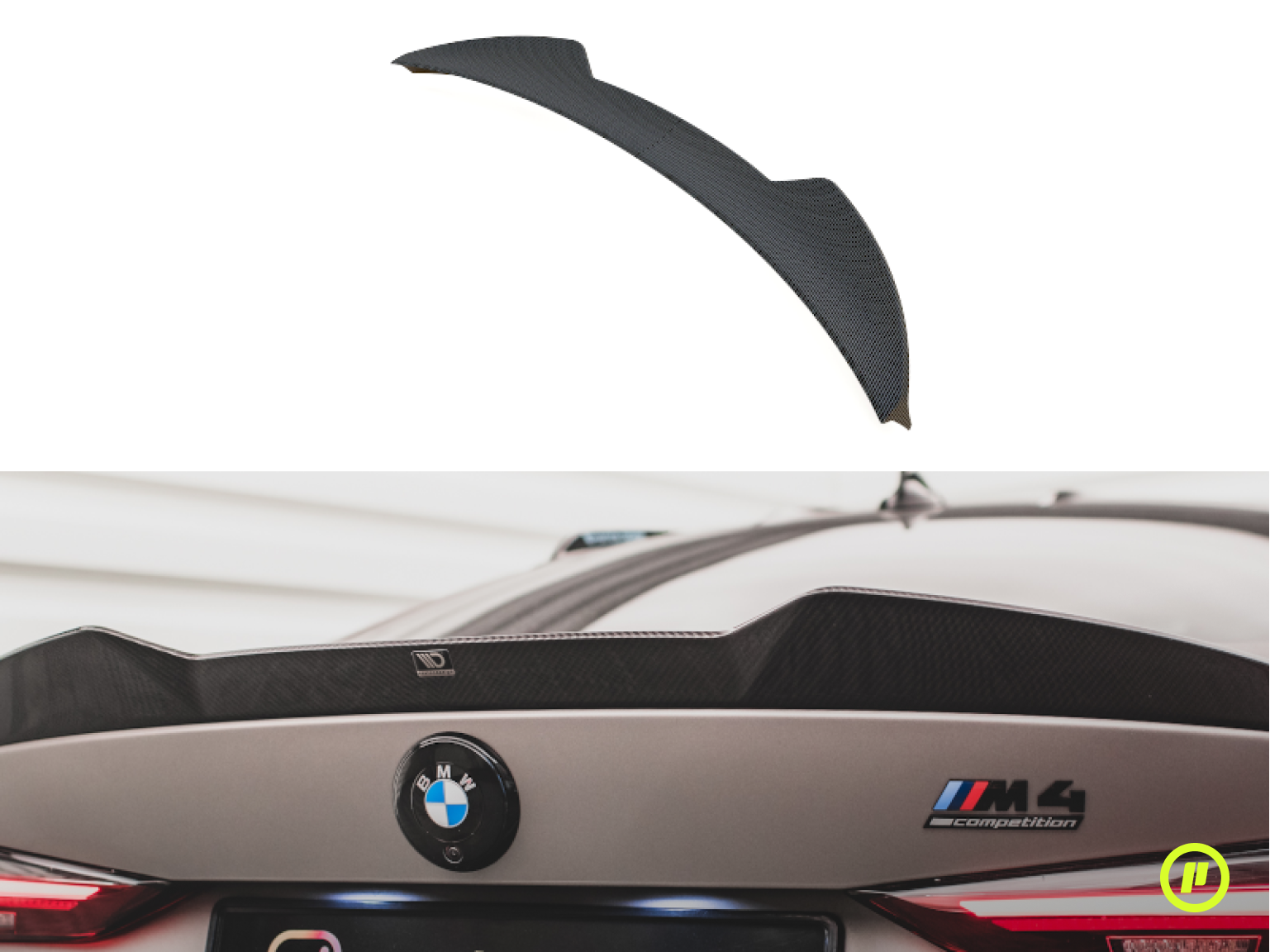 Carbon-Heckklappenspoiler für BMW M4 (G82 2021+)