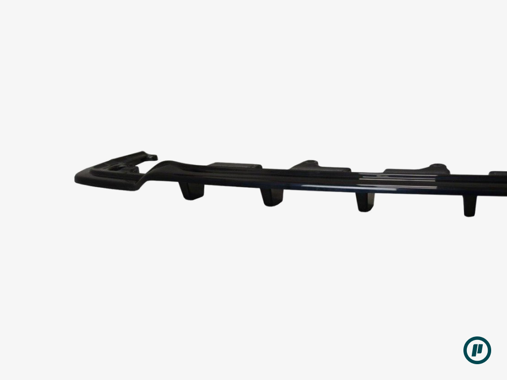 Maxton Design - Central Rear Splitter (with vertical bars) for Lexus RX F-Sport (AL20 2015 - 2019)
