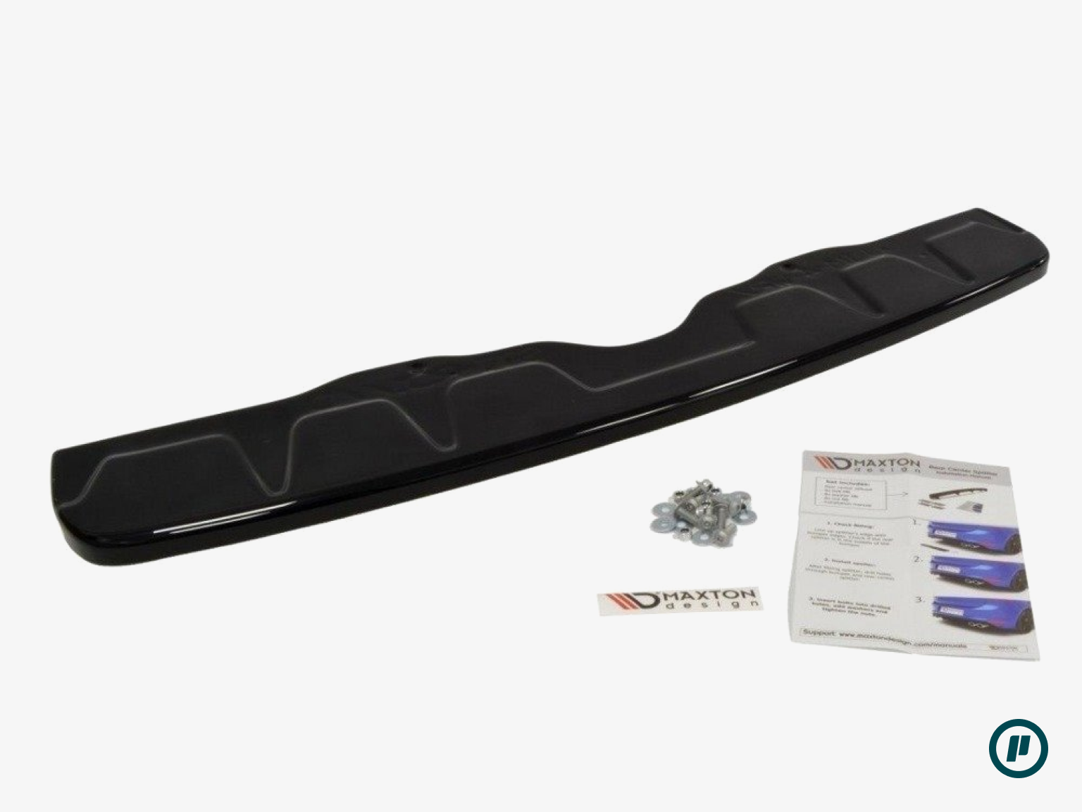 Maxton Design - Central Rear Splitter for Subaru WRX STI (VA 2014+)
