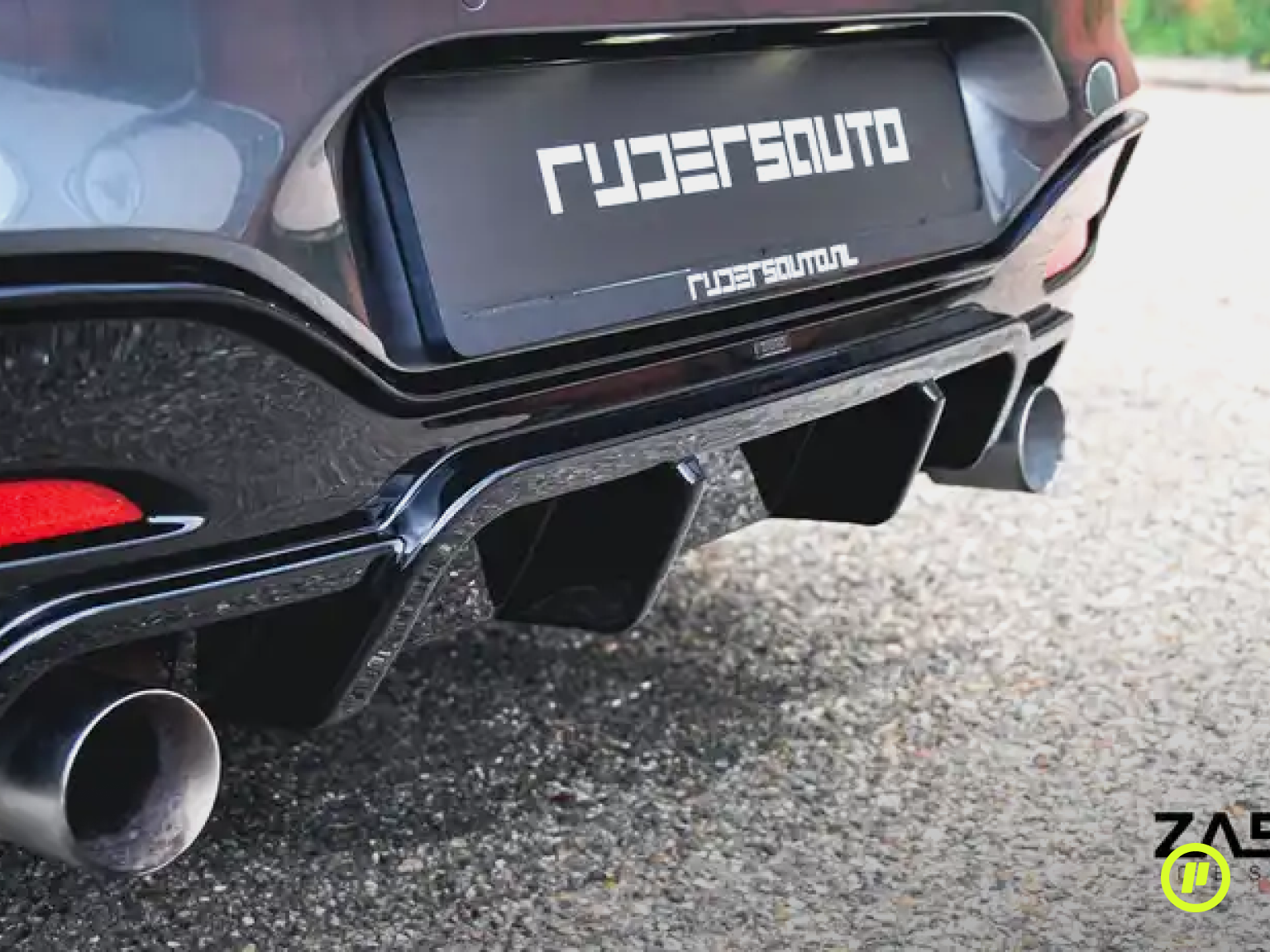 Zaero Design - EVO-1 Rear Diffuser v2 for BMW 1-Series (F20 & F21 2015 - 2019)