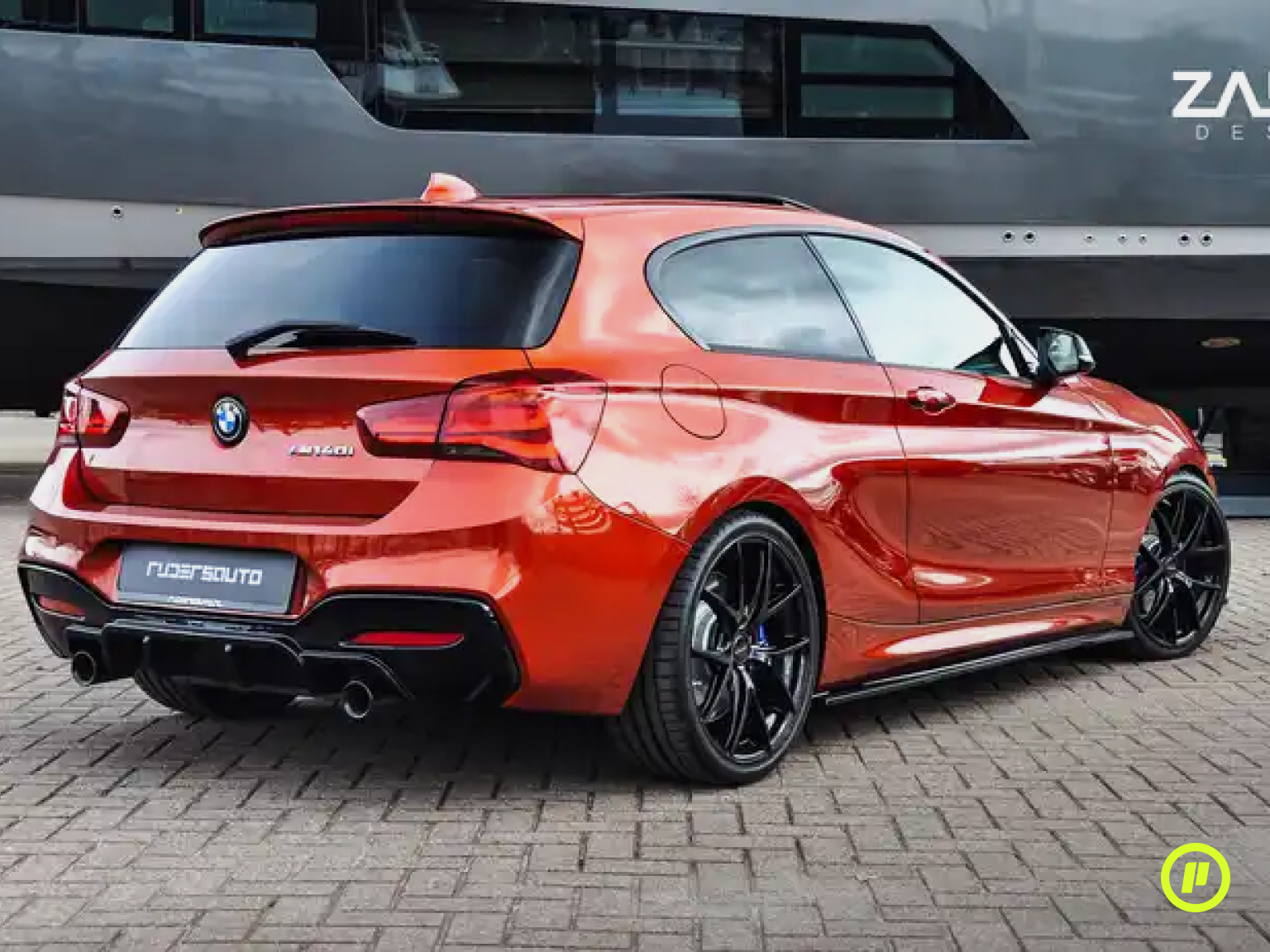 Zaero Design - EVO-1 Rear Diffuser v2 for BMW 1-Series (F20 & F21 2015 - 2019)