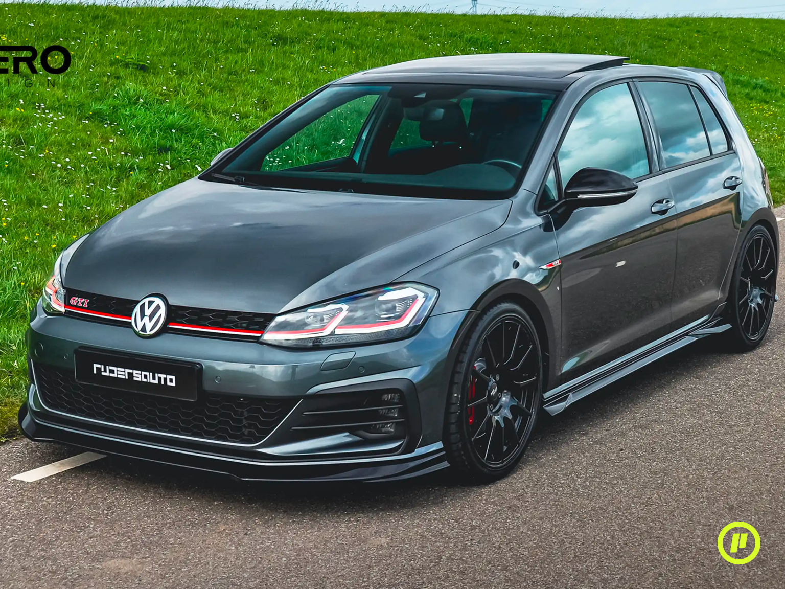 Zaero Design - EVO-1 Frontsplitter für VW Golf 7.5 (GTI / GTD Facelift 2016 - 2020)