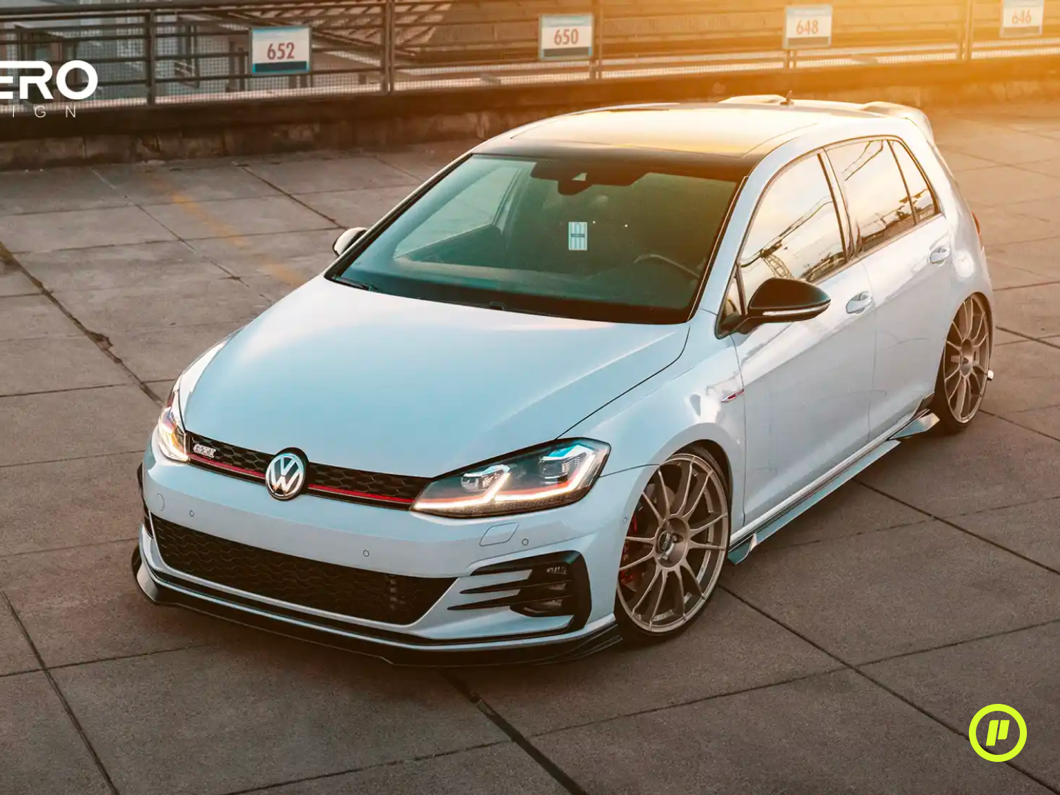 Zaero Design - EVO-1 Frontsplitter für VW Golf 7.5 (GTI / GTD Facelift 2016 - 2020)