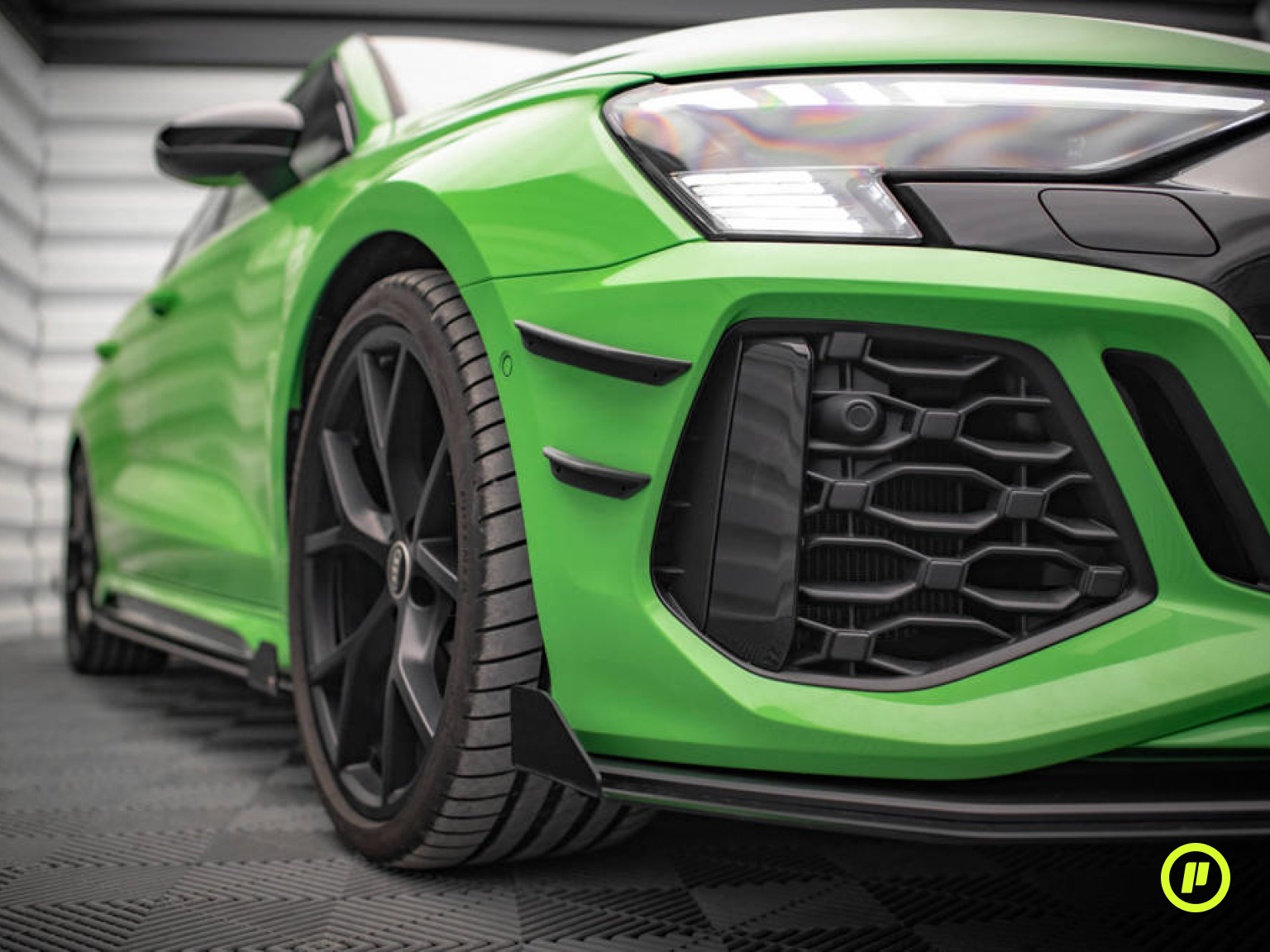Maxton Design - Front Bumper Wings (Canards) for Audi RS3 (8Y 2020+)