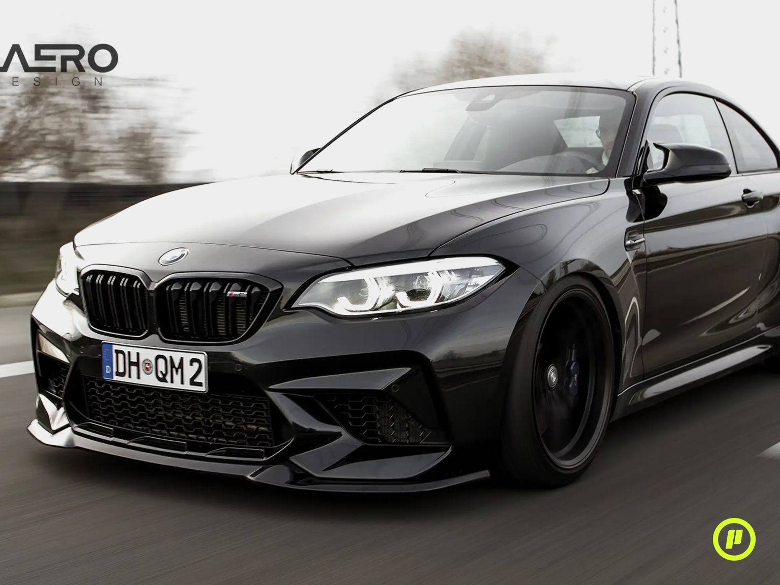 Zaero Design - Splitter Anteriore EVO-S per BMW M2 Competition (F87 2018 - 2023)