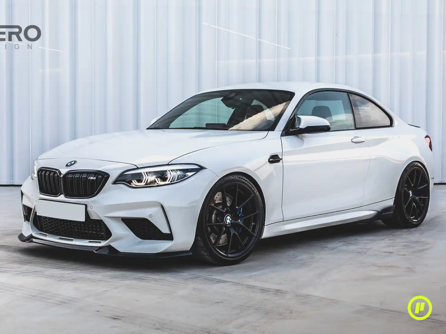 Zaero Design - Splitter Anteriore EVO-S per BMW M2 Competition (F87 2018 - 2023)