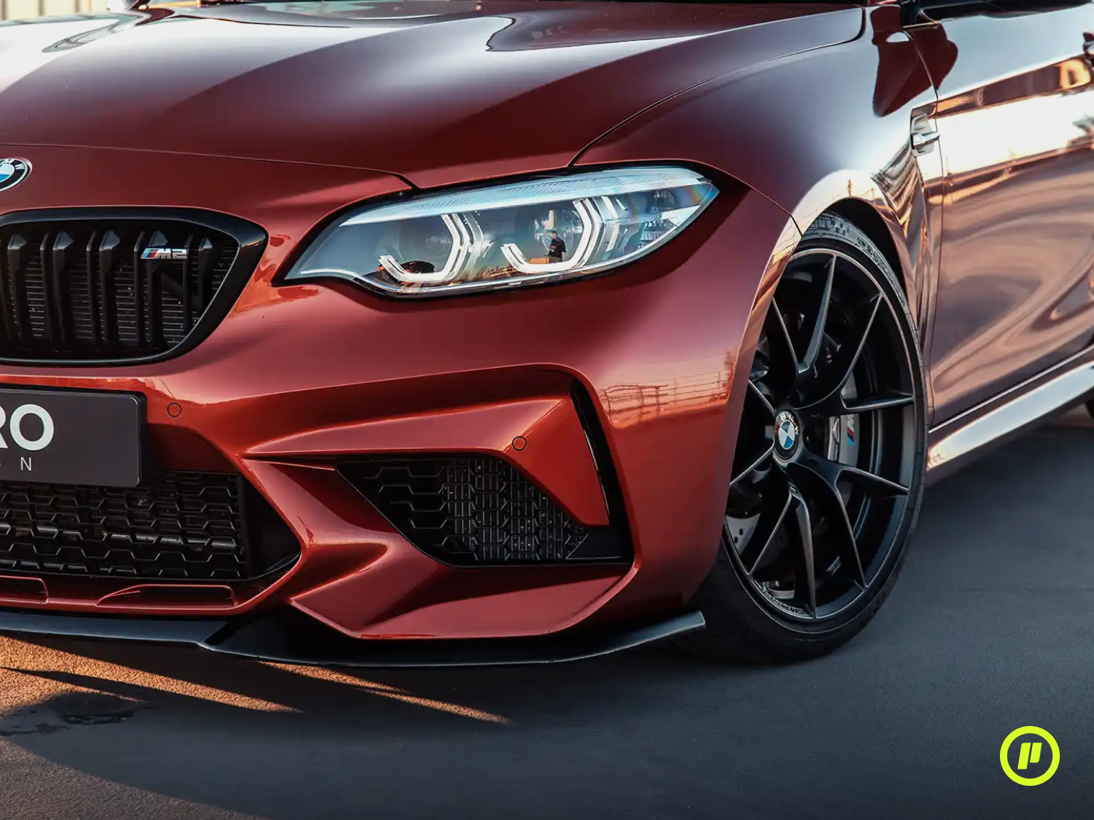 Zaero Design - Splitter Anteriore EVO-S per BMW M2 Competition (F87 2018 - 2023)