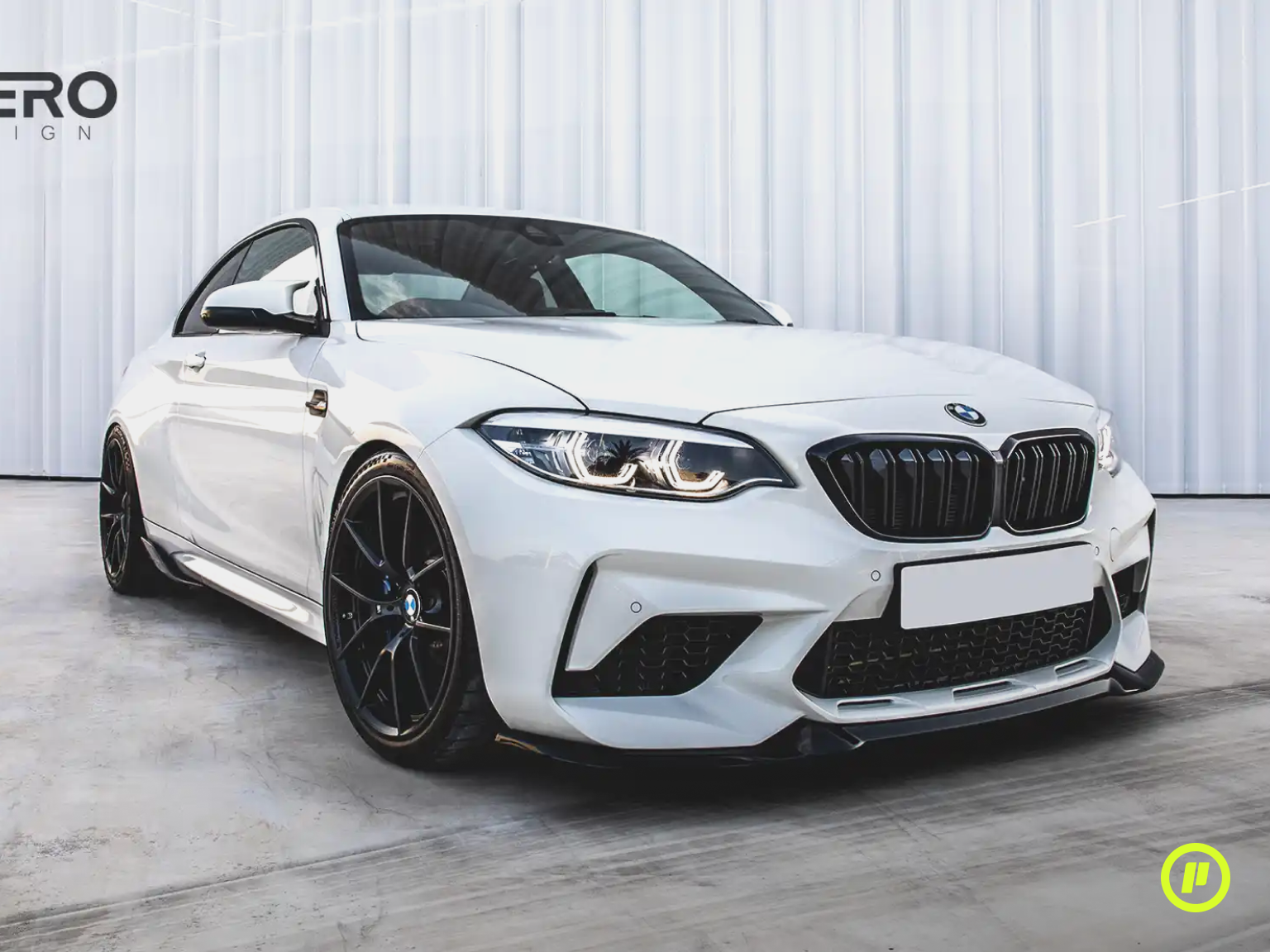 Zaero Design - Splitter Anteriore EVO-S per BMW M2 Competition (F87 2018 - 2023)