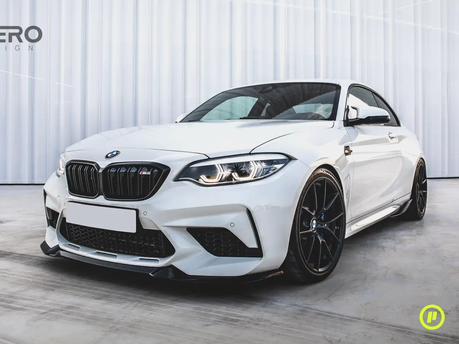 Zaero Design - EVO-S Front Splitter for BMW M2 Competition (F87 2018 - 2023)