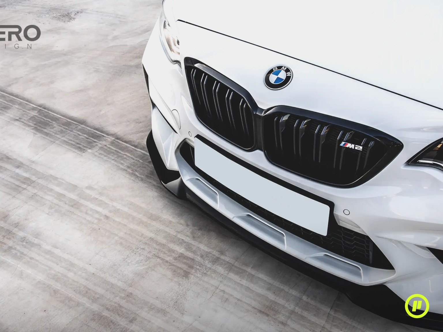 Zaero Design - EVO-S Front Splitter for BMW M2 Competition (F87 2018 - 2023)