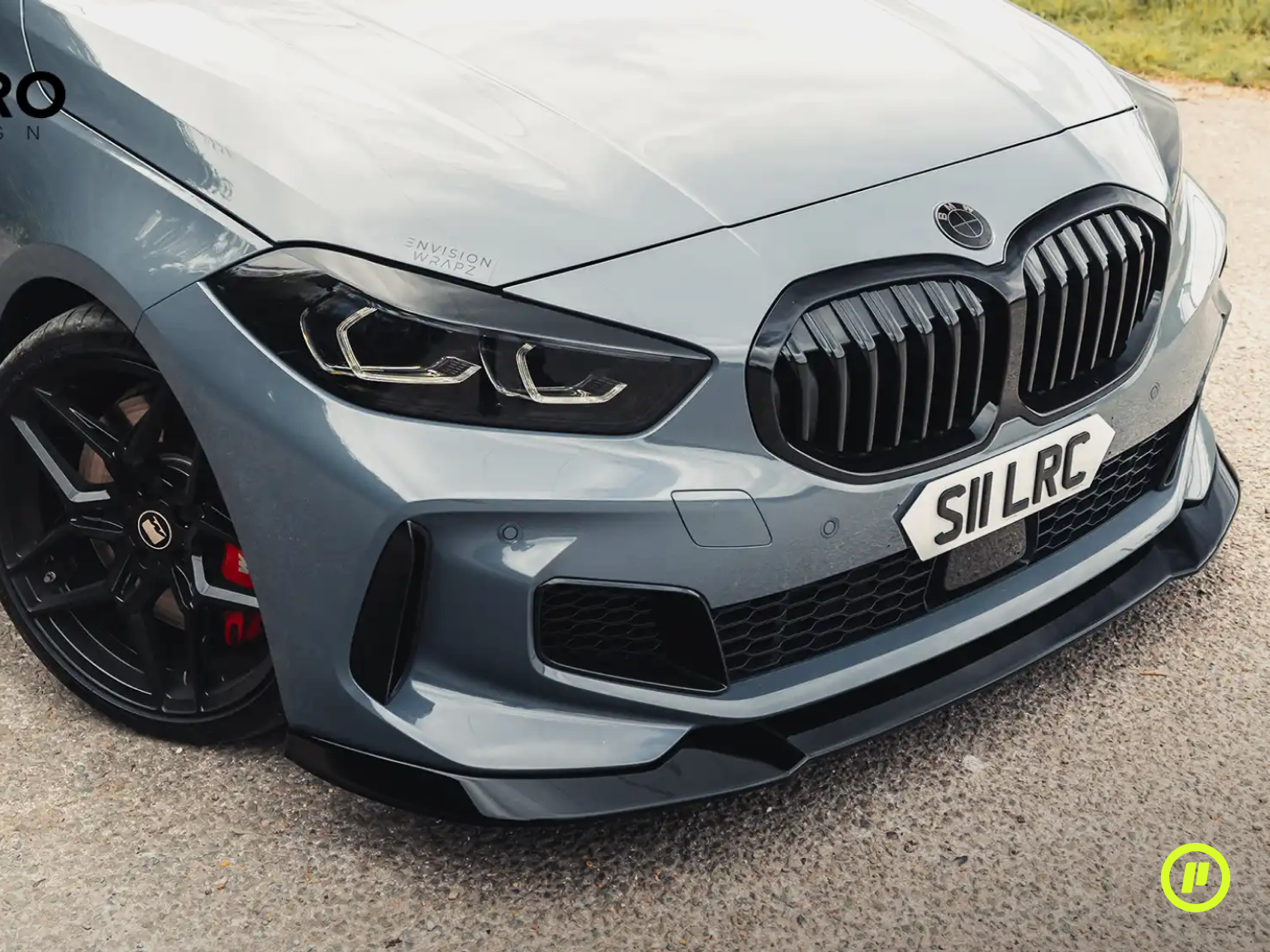 Zaero Design - EVO-1 Front Splitter for BMW 1-Series (F40 2019 - 2023)