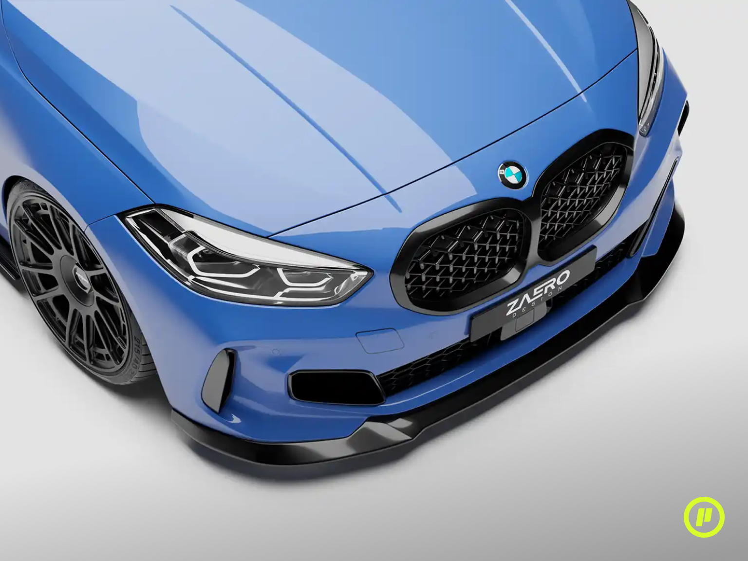 Zaero Design - EVO-1 Front Splitter for BMW 1-Series (F40 2019 - 2023)