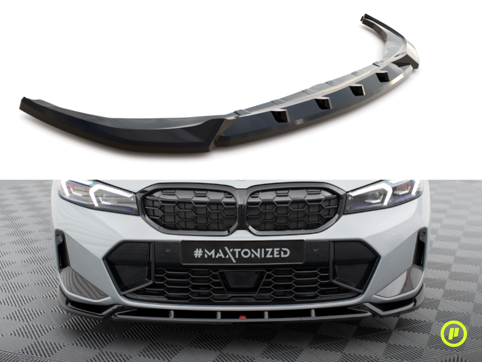 Maxton Design – Frontsplitter v1 für BMW M340i M-Pack (G20/G21 2022+)