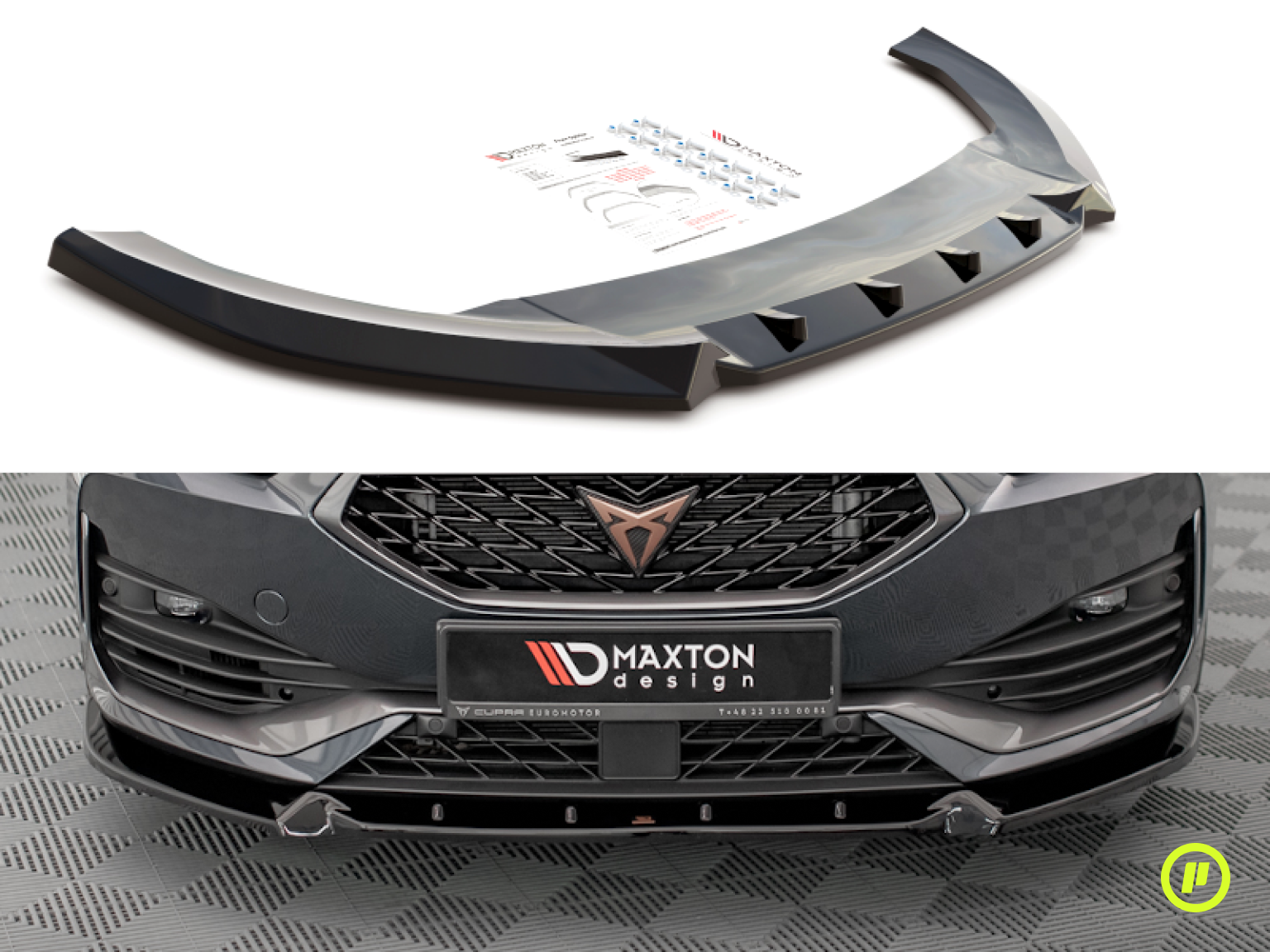 Maxton Design - Front Splitter v1 for Cupra Leon Sportstourer (KL 2020+)