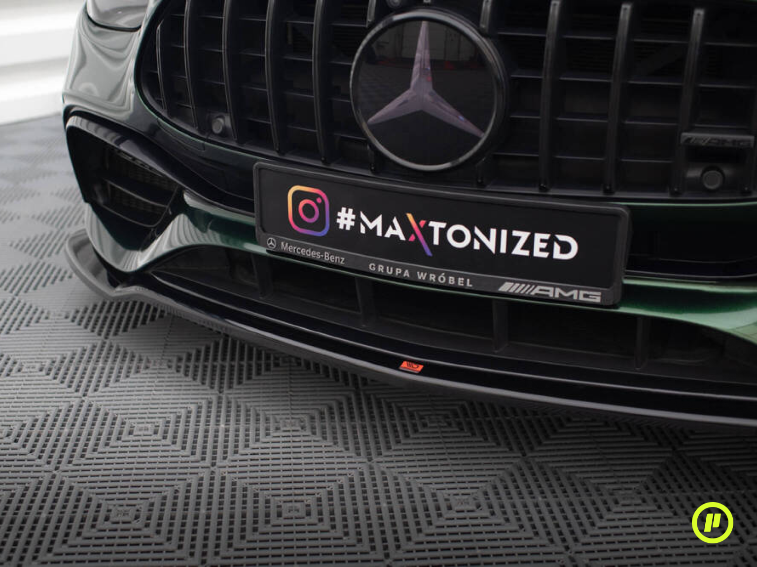 Maxton Design - Front Splitter v1 for Mercedes-Benz E63 AMG (W213 Facelift 2021+)