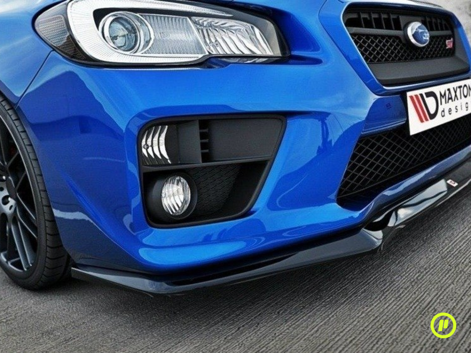 Maxton Design - Front Splitter v1 for Subaru WRX STI (VA 2014+)
