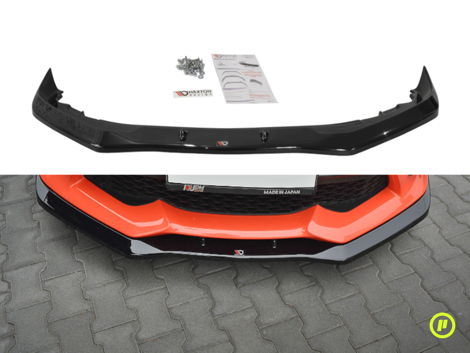 Maxton Design - Front Splitter v1 for Toyota GT86 Facelift (ZN6 2017 - 2022)