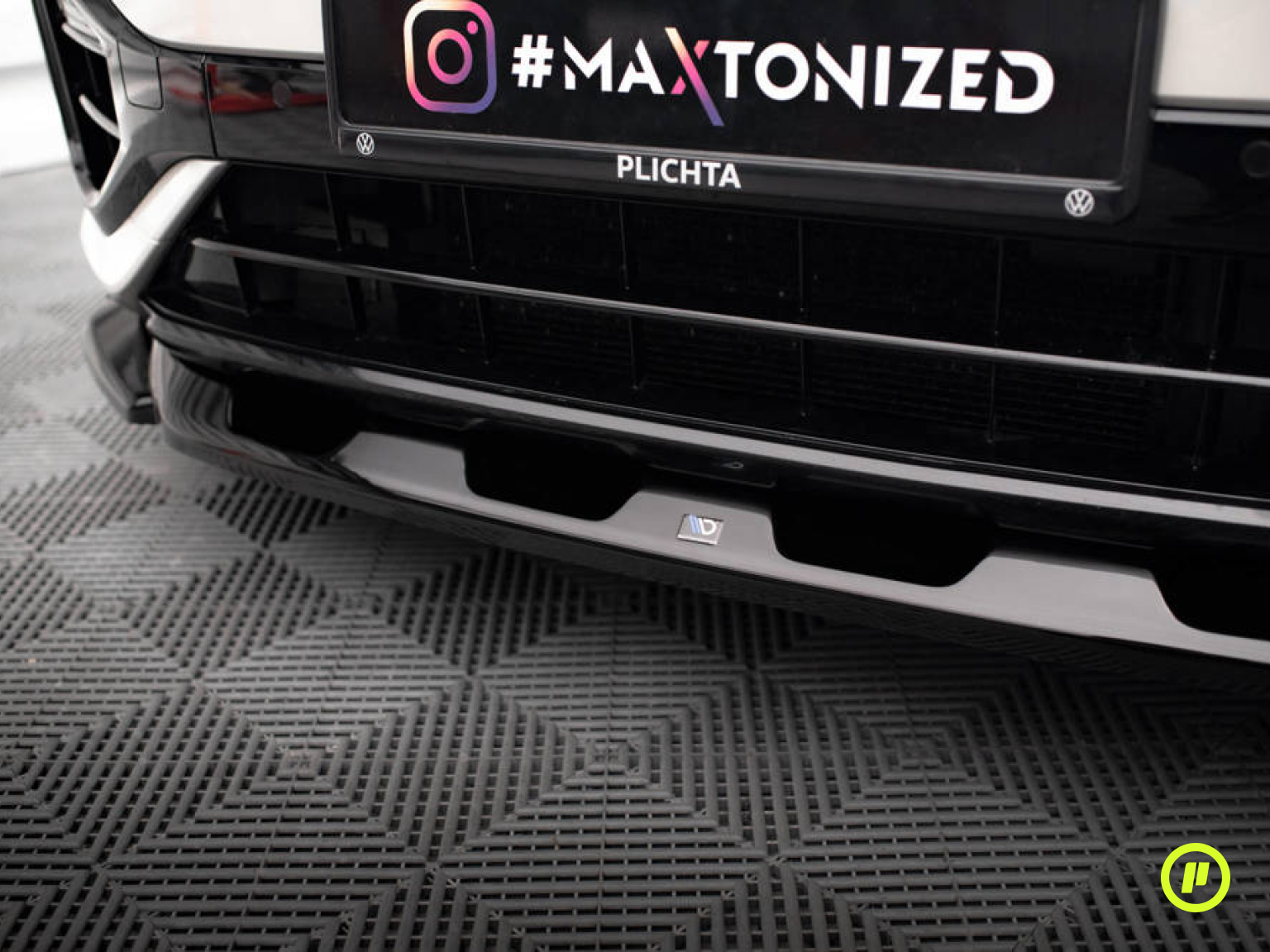 Maxton Design - Front Splitter v2 for Volkswagen T-Roc R Facelift (Mk1 2021+)