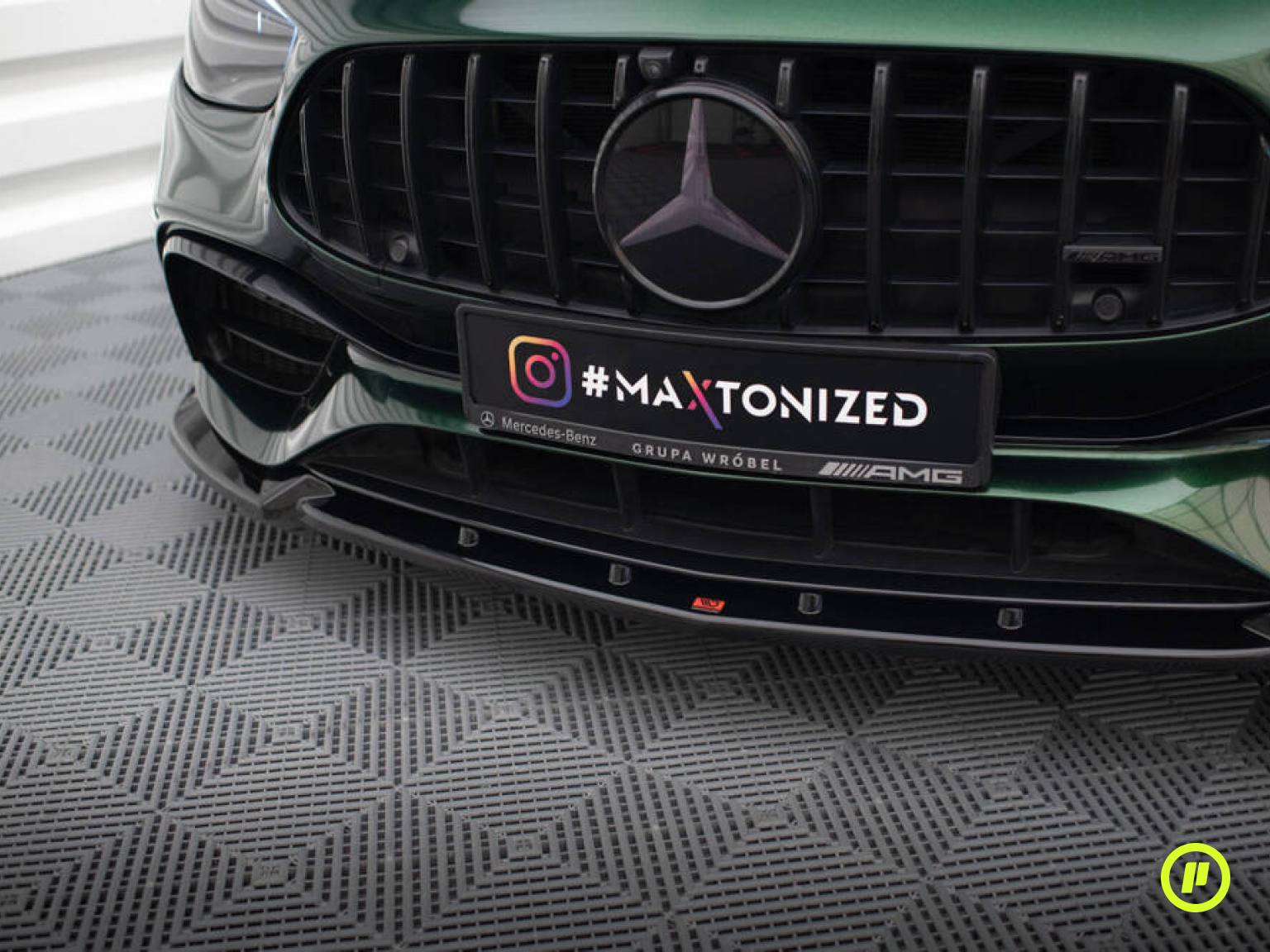 Maxton Design – Frontsplitter v2 für Mercedes-Benz E63 AMG (W213 Facelift 2021+)
