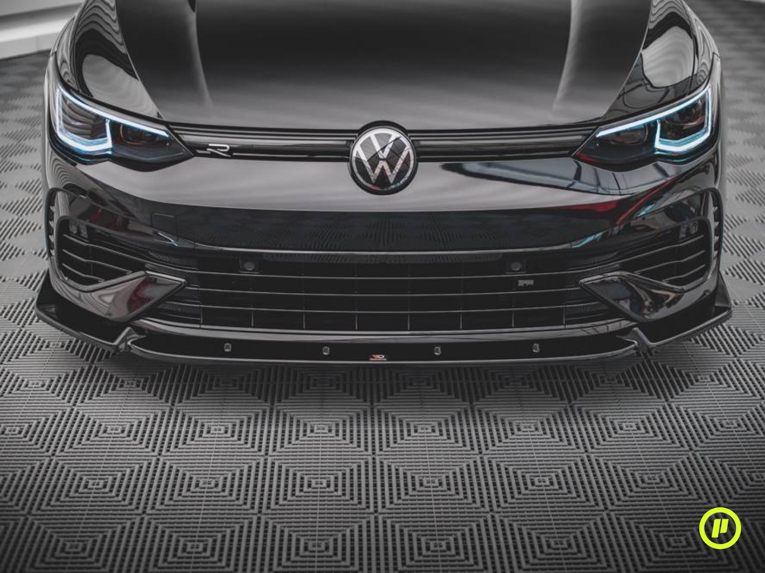 Maxton Design - Front Splitter v2 for Volkswagen Golf 8 R (Mk8 2019+)