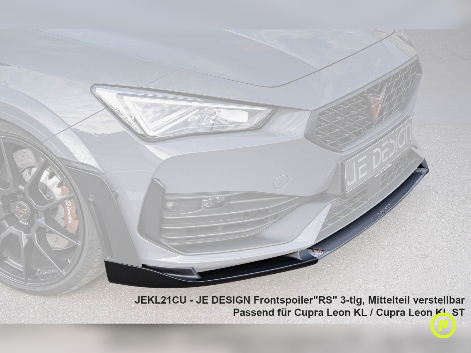 JE Design Aerokit “Widebody RS” - It fits only for Cupra Leon Hatchback (KL 2020+)