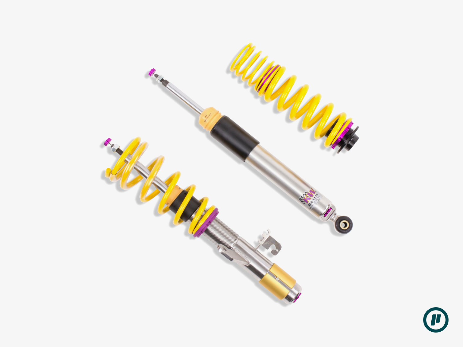 ST Coilovers ST X Galvanized Steel (with Fixed Damping) for Abarth 500 / 595 /695 (312 2008+)