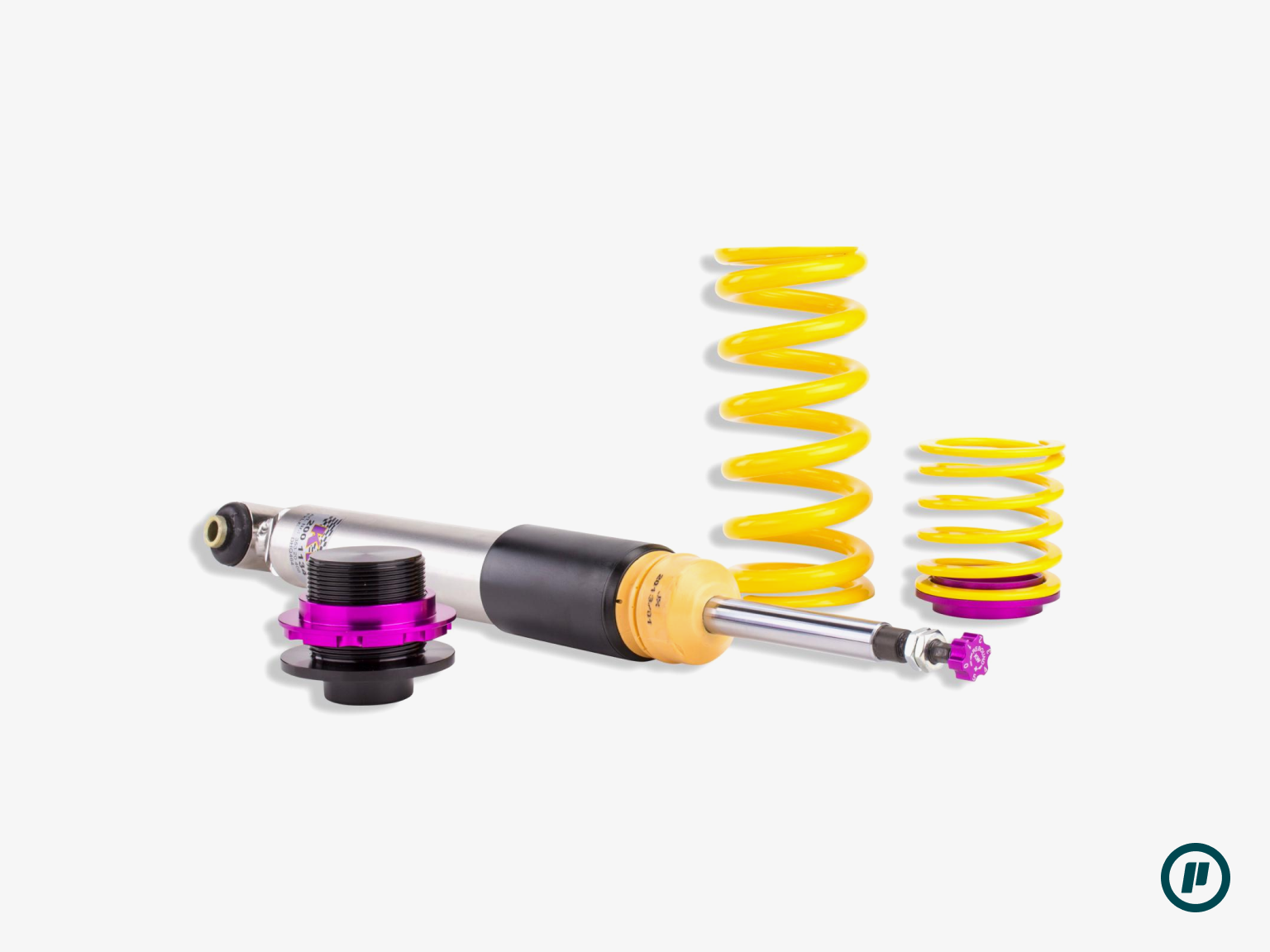 KW Sospensione Coilover V3 Inox per Abarth 500C / 595C /695C (312 2008+)