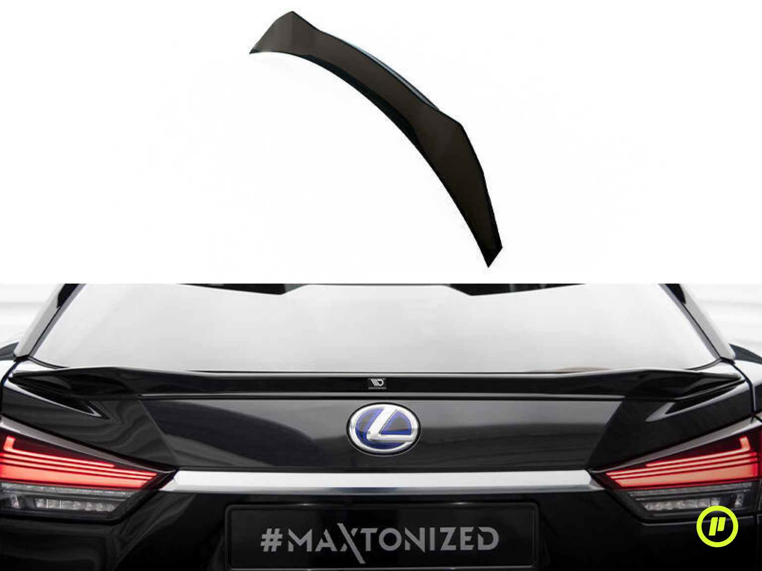 Maxton Design - Untere Spoilerkappe 3D für Lexus RX F-Sport (AL20 Facelift 2019 - 2022)