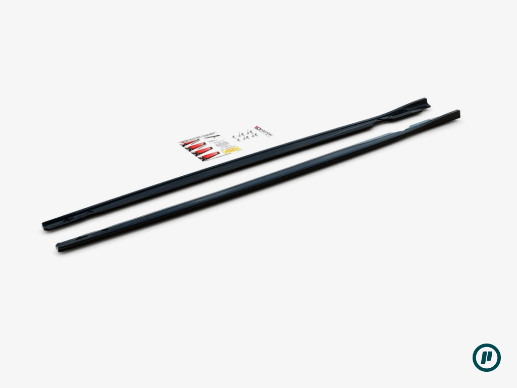 Maxton Design - Side Skirts Diffusers v2 for Volkswagen Golf 8 R (Mk8 2019+)
