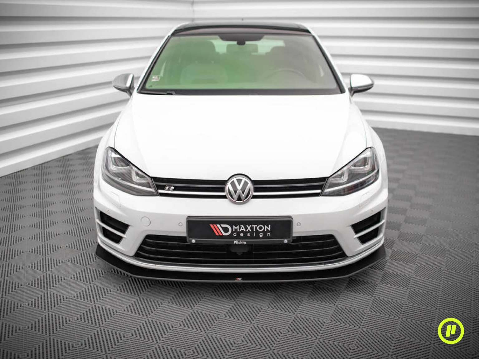 Maxton Design - Street Pro Front Splitter v2 for Volkswagen Golf 7 R (Mk7 2013-2016)
