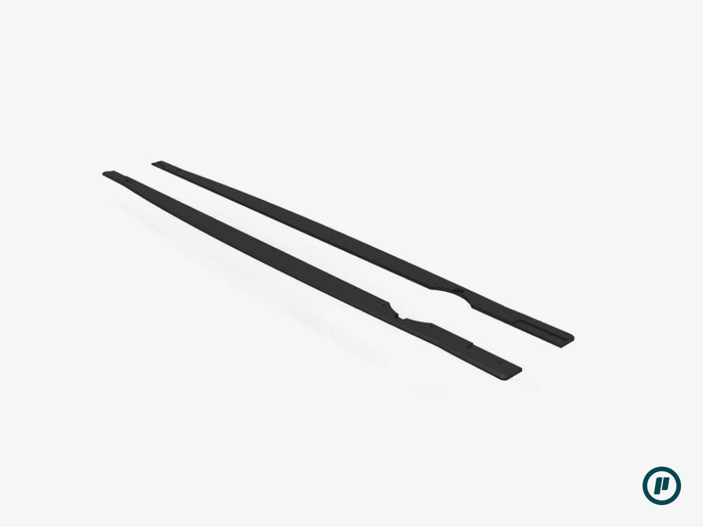 Maxton Design - Street Pro Side Skirts Diffusers for Volkswagen Golf 8 R (Mk8 2019+)