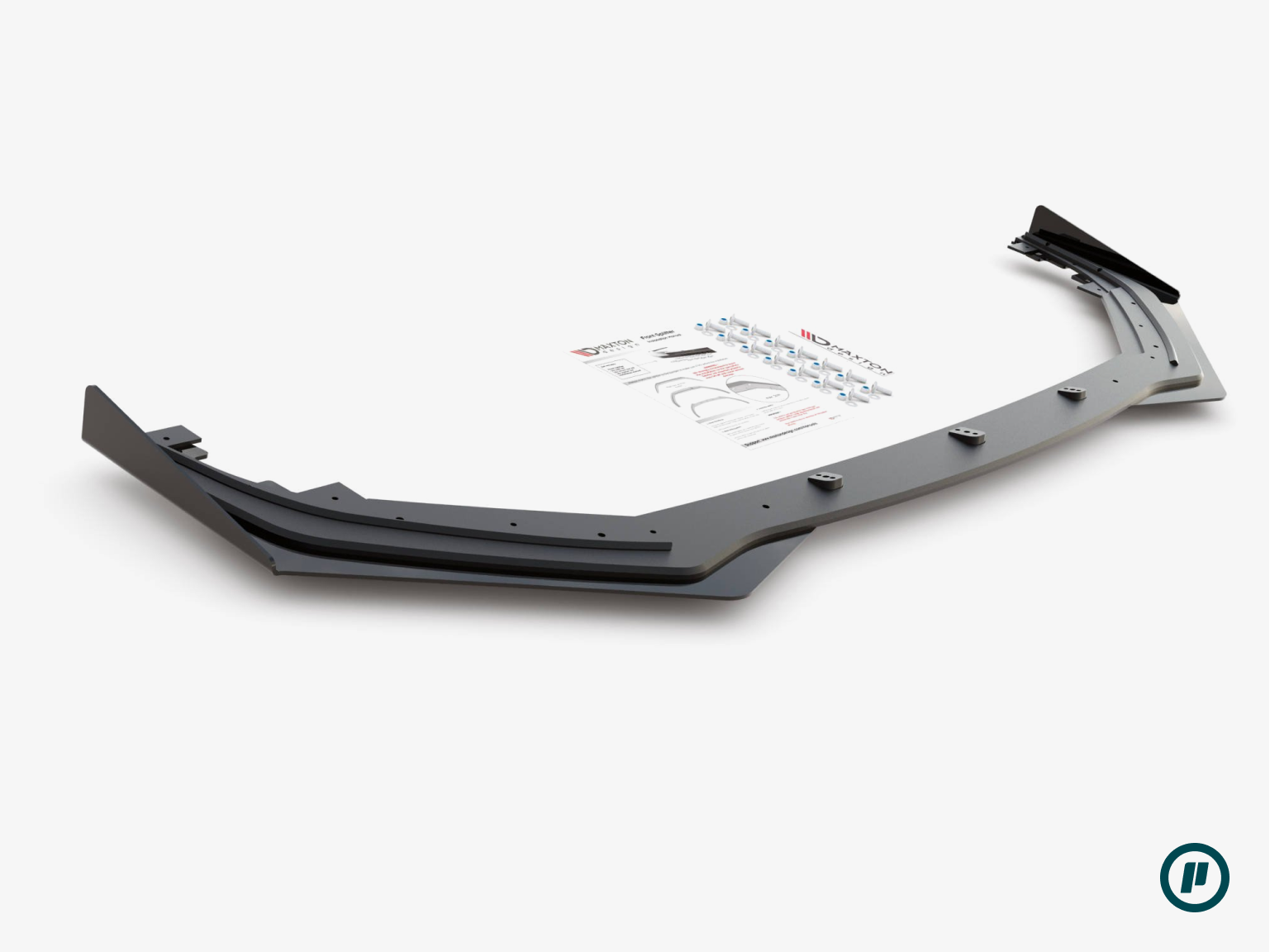 Maxton Design - Racing Durability Front Splitter + Flaps for Toyota GR Yaris (MK4 2020+)