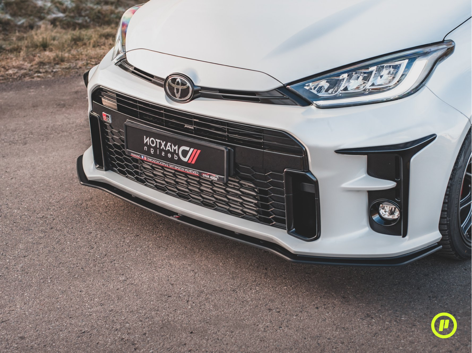 Maxton Design - Racing Durability Front Splitter for Toyota GR Yaris (MK4 2020+)