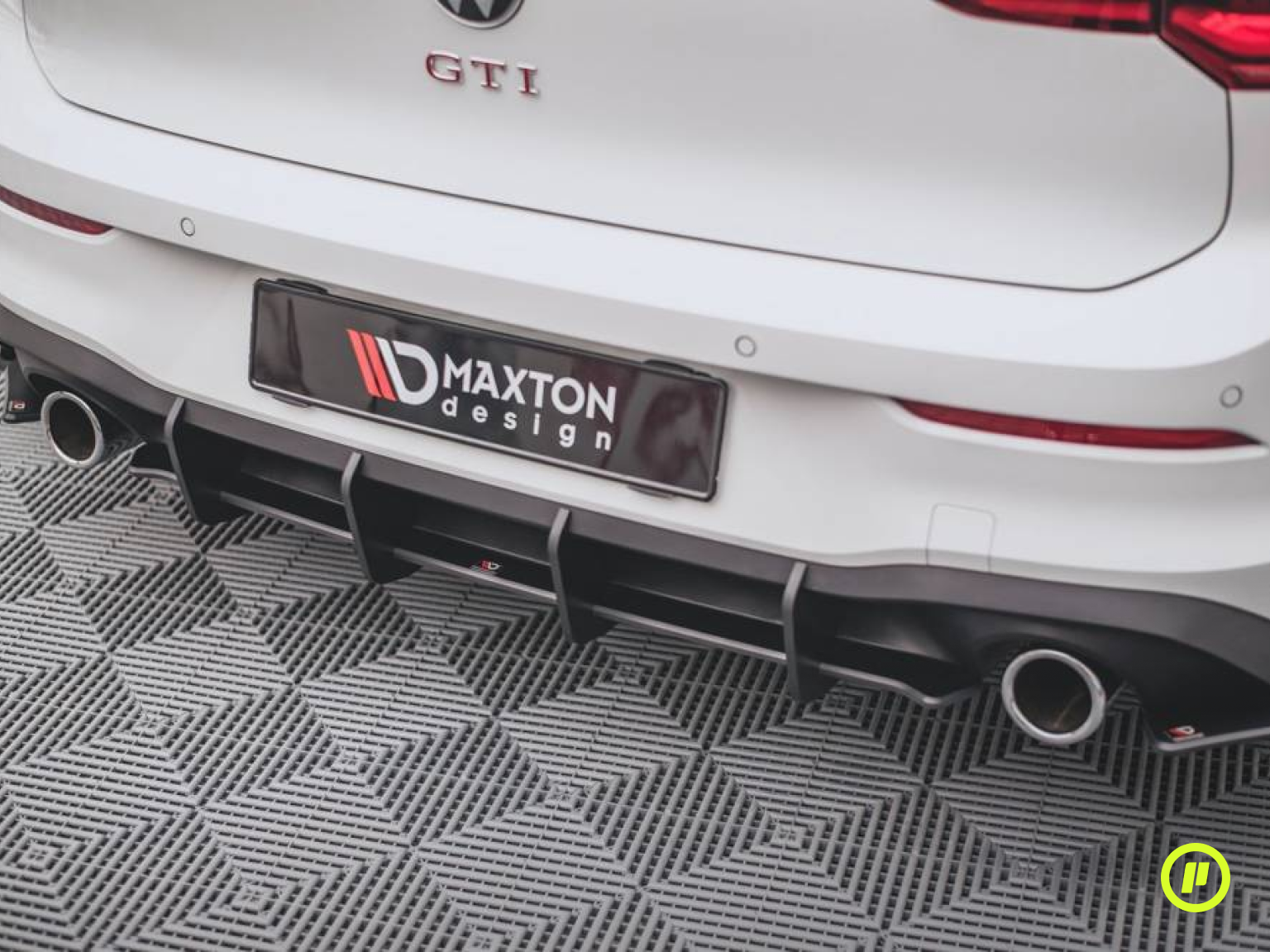 Maxton Design - Racing Durability Rear Diffuser v1 for Volkswagen Golf 8 GTI (Mk8 2019+)