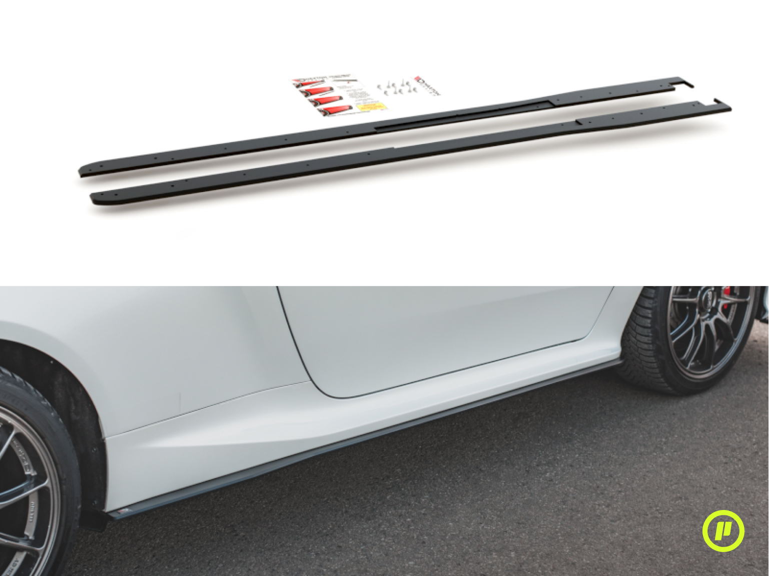 Maxton Design - Racing Durability Side Skirts Diffusers for Toyota GR Yaris (MK4 2020+)