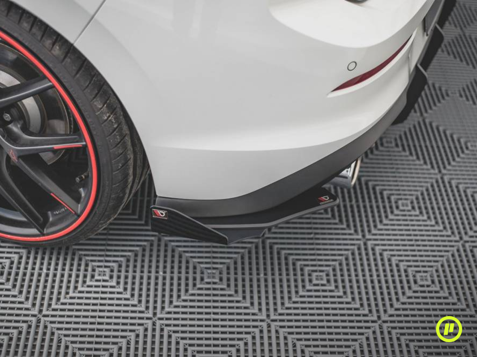 Maxton Design - Rear Side Flaps for Volkswagen Golf 8 GTI (Mk8 2019+)
