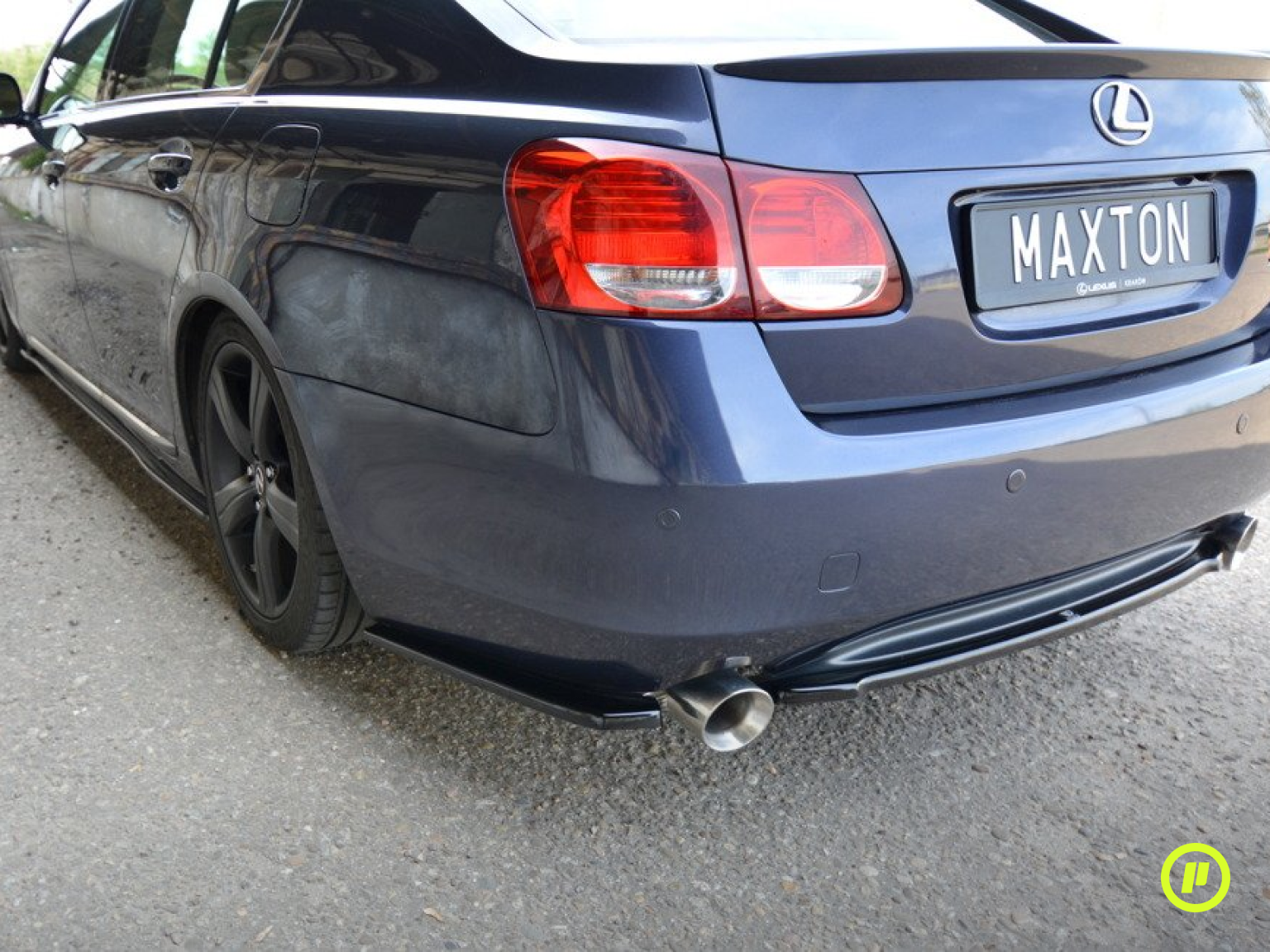 Maxton Design - Rear Side Splitter for Lexus GS (S190 2005 - 2007)