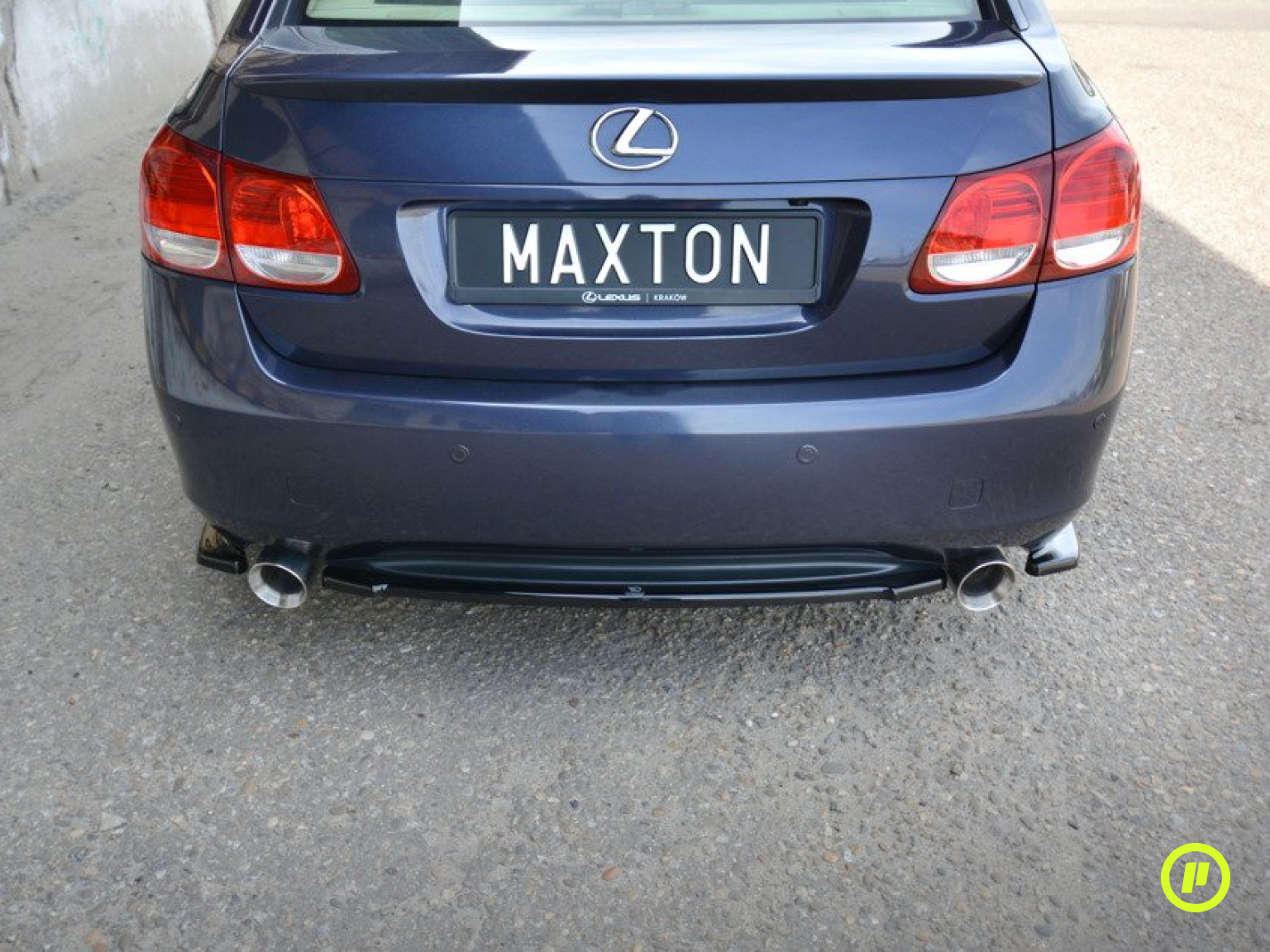 Maxton Design - Rear Side Splitter for Lexus GS (S190 2005 - 2007)