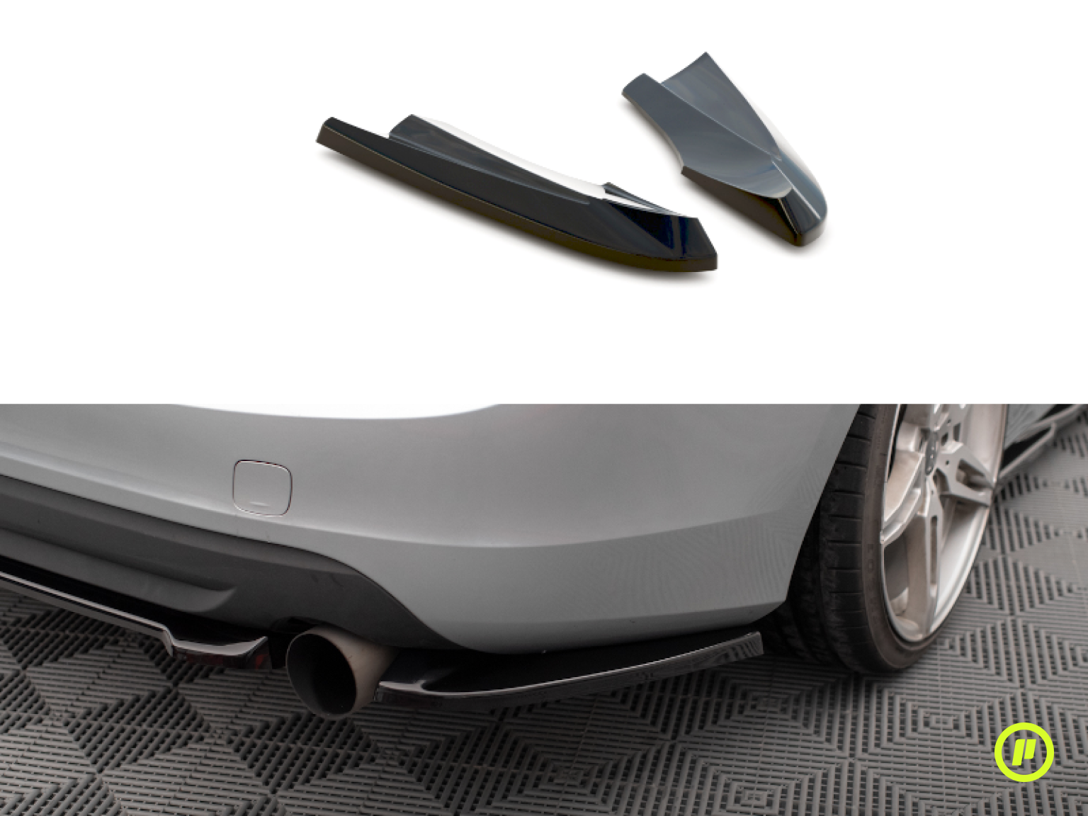 Maxton Design - Rear Side Splitters for Volvo S60 R-Design (P3 2010-2014)
