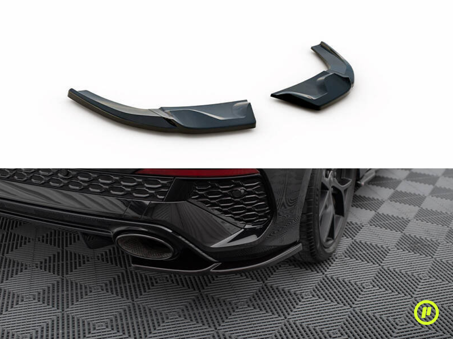 Maxton Design – Heckseitensplitter v1 für Audi RS3 (8J 2020+)